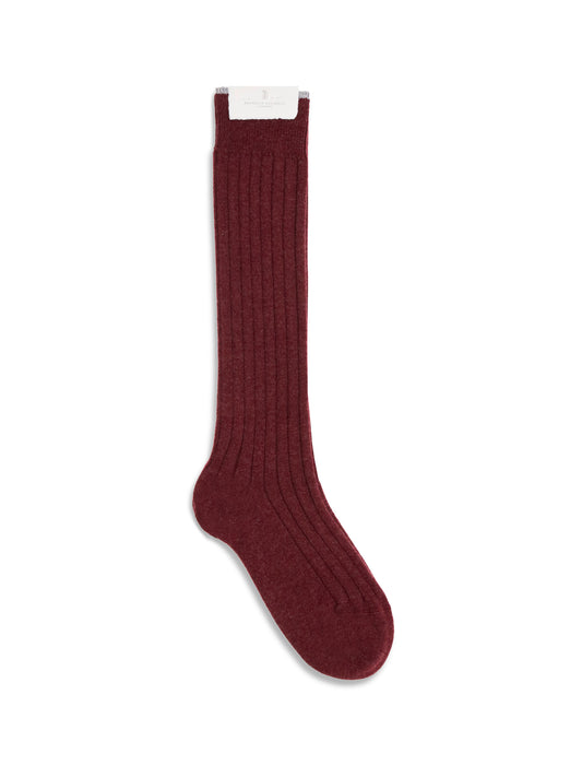 BRUNELLO CUCINELLI Cashmere ribbed Socks