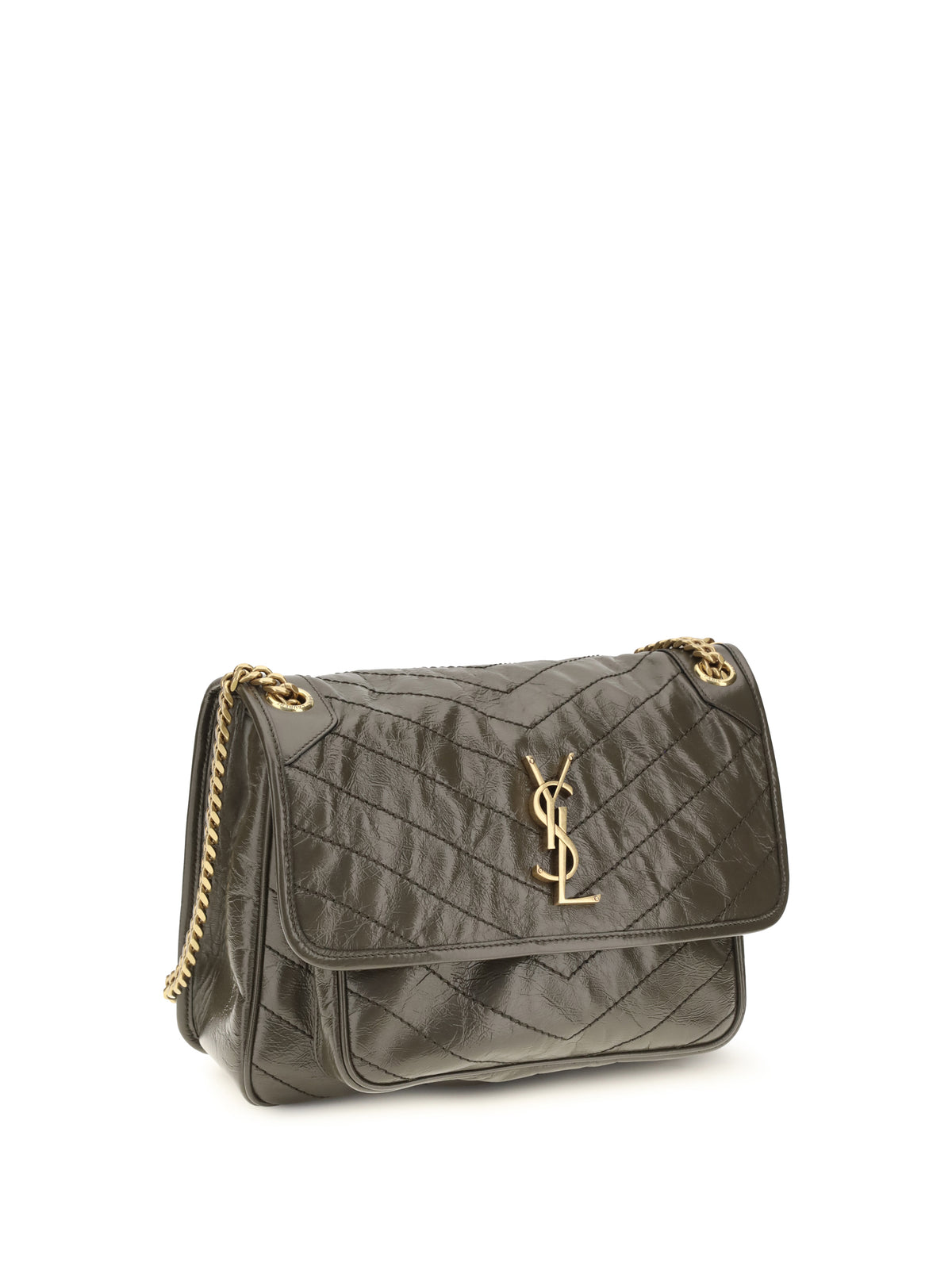 Saint Laurent Niki Shoulder Bag - Light Musk