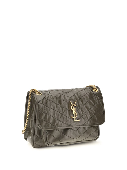 Saint Laurent Niki Shoulder Bag - Light Musk