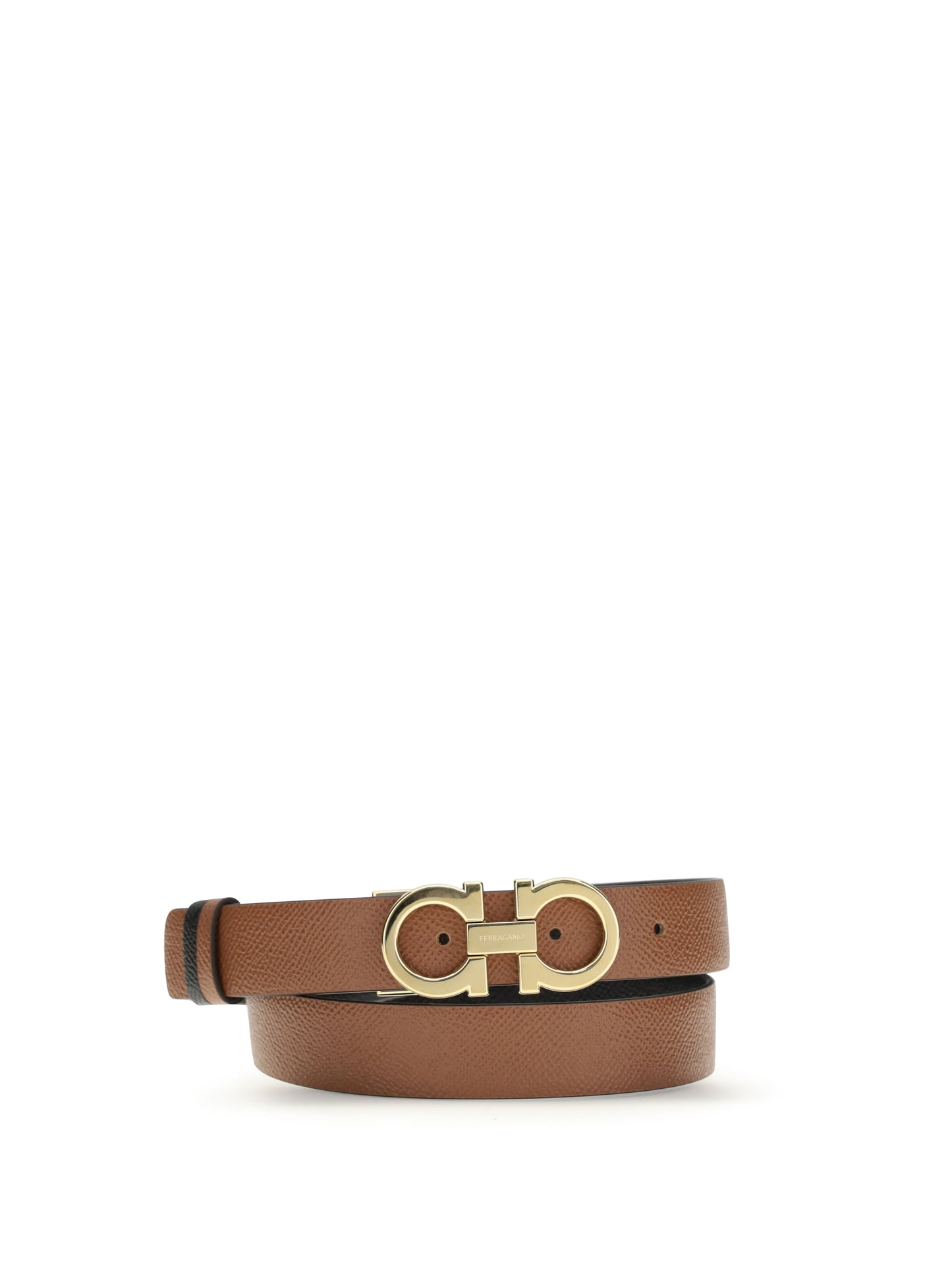 FERRAGAMO Reversible and adjustable Gancini