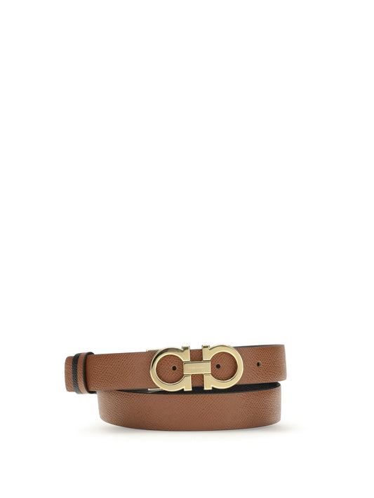 FERRAGAMO Reversible and adjustable Gancini