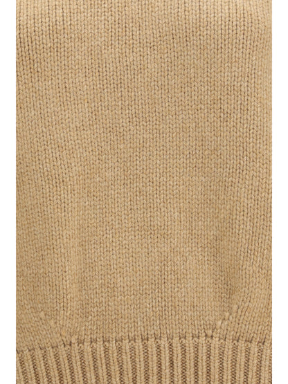 Khaite Cain cashmere Sweater - Biscotti