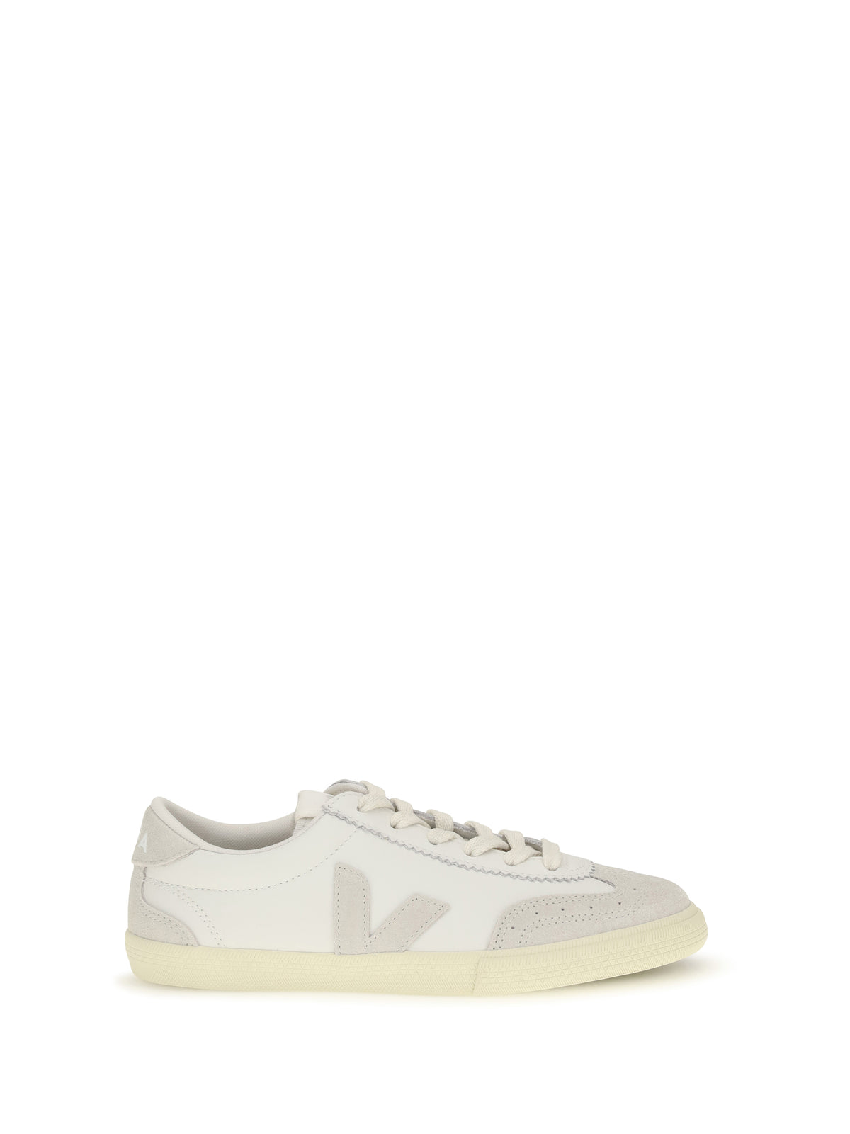 Veja Volley leather Sneakers - White_natural