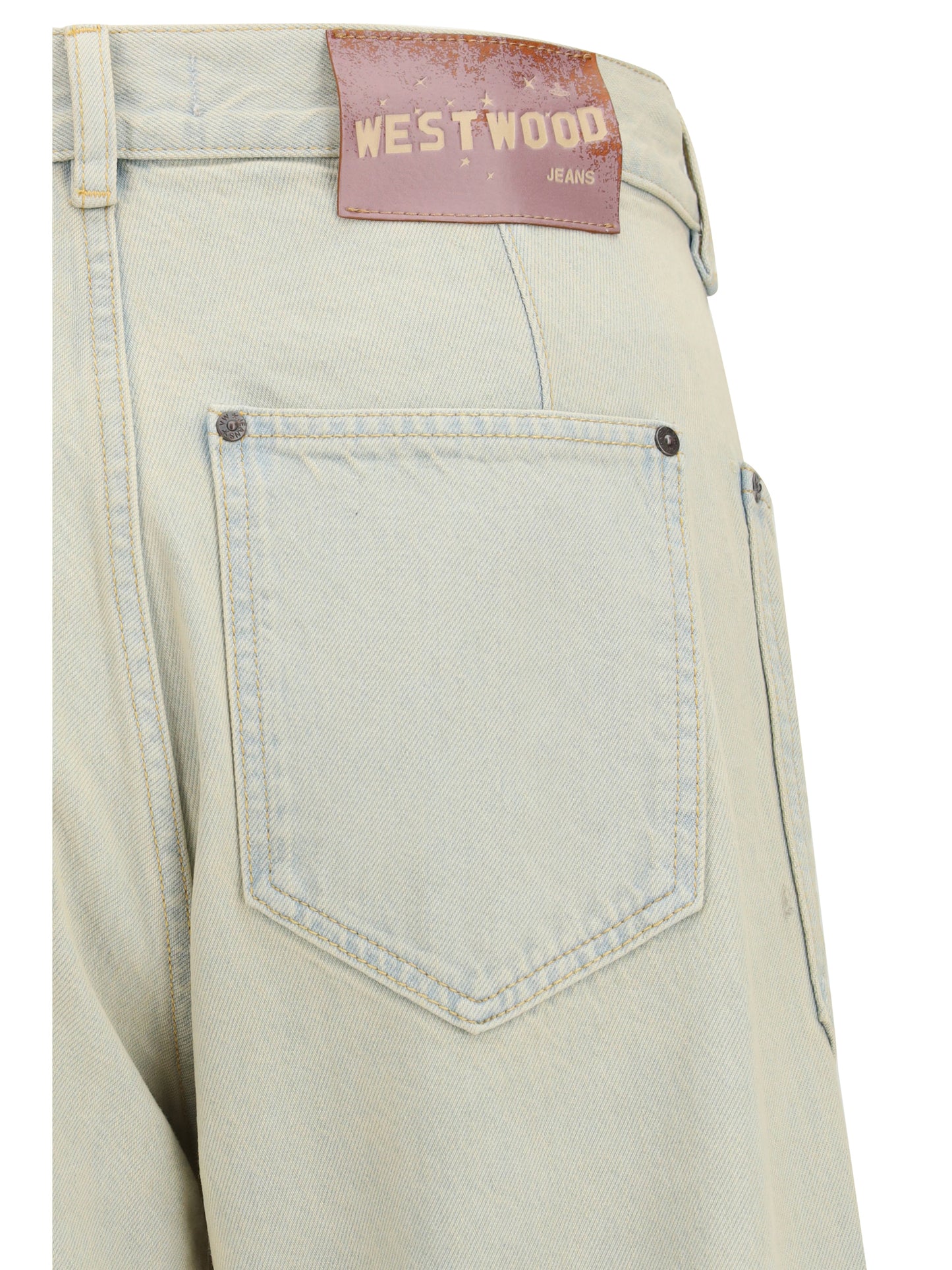 VIVIENNE WESTWOOD Jeans in cotton with patch pockets