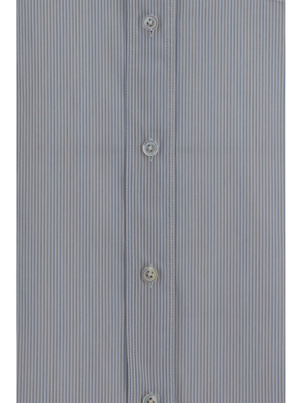 The Row Gavina Shirt - White Blue Stripe