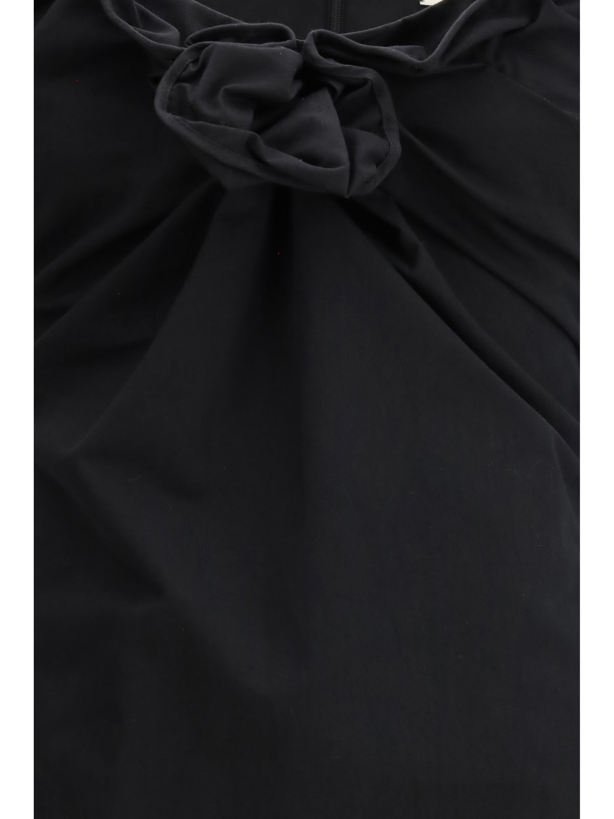 Magda Butrym Sleeveless Dress with a draped neckline - Black