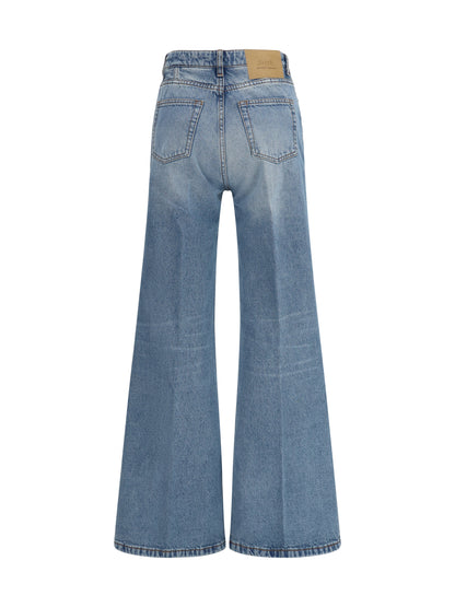 AMI PARIS Flared Jeans in denim