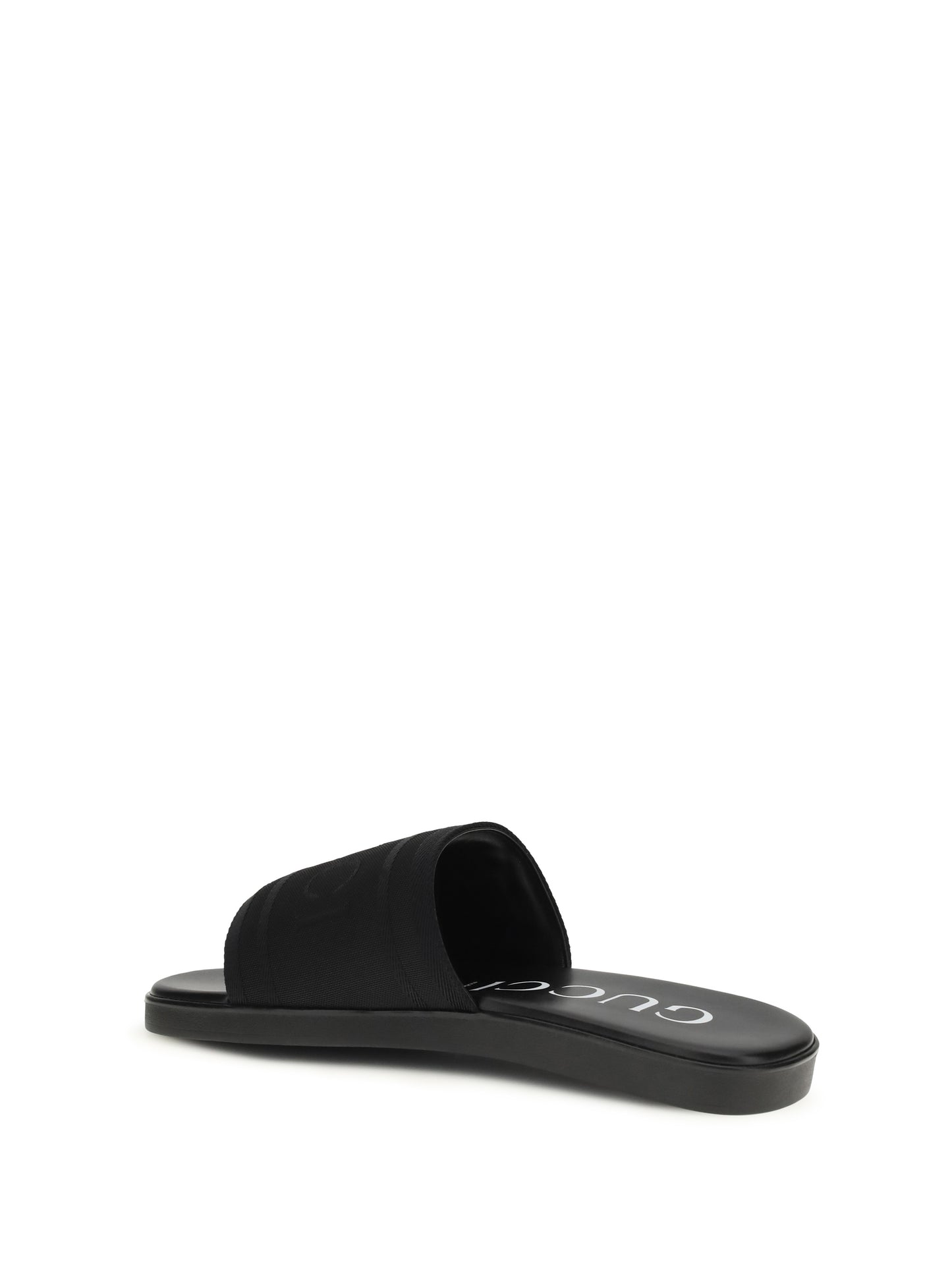 GUCCI Jacquard fabric Slides