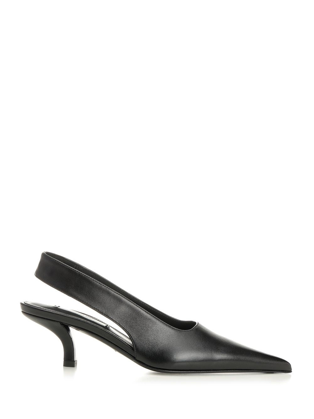 Toteme Classic Slingbacks - Black