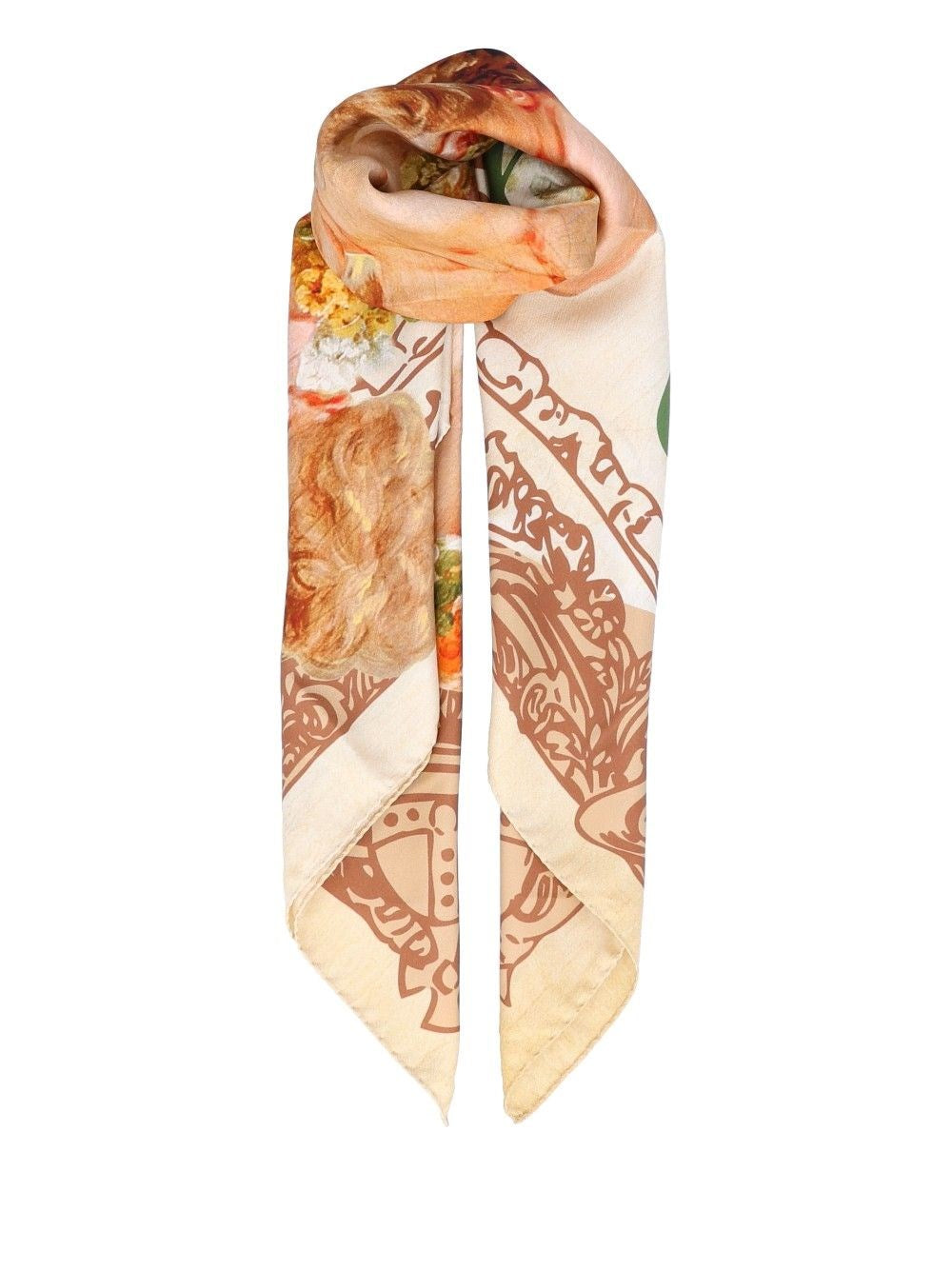 Vivienne Westwood Printed Scarf - Yellow