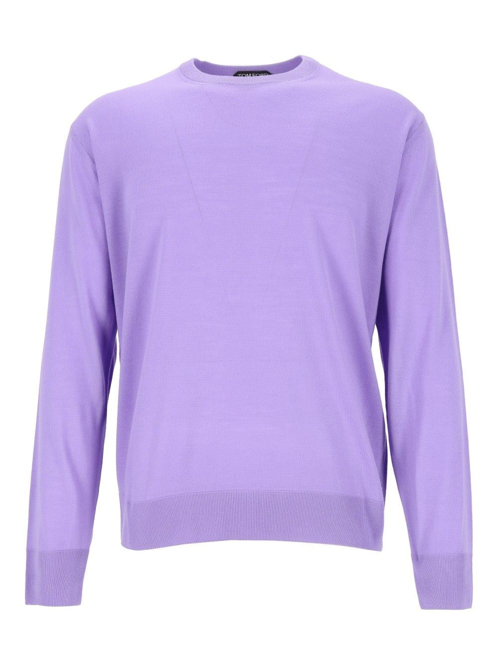 Tom Ford Ultrafine Wool Sweater - Viola