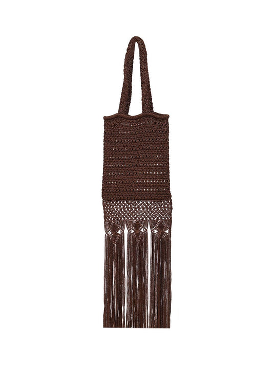 Alanui "Ray Of Light" Tote Bag - Brown