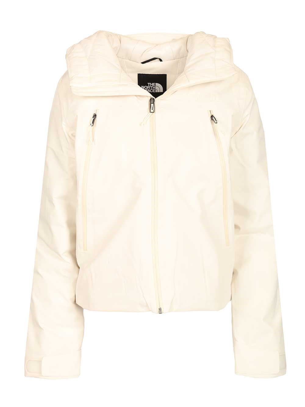The North Face "Mountain Range" Hooded Jacket - White