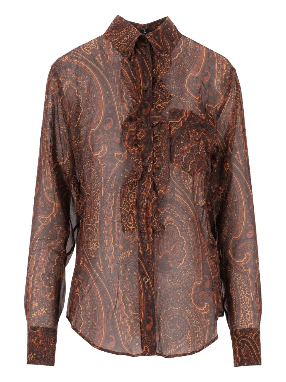 Etro Paisley Shirt - Brown