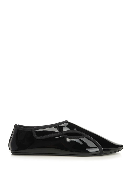 ALAÏA Patent Leather Slippers