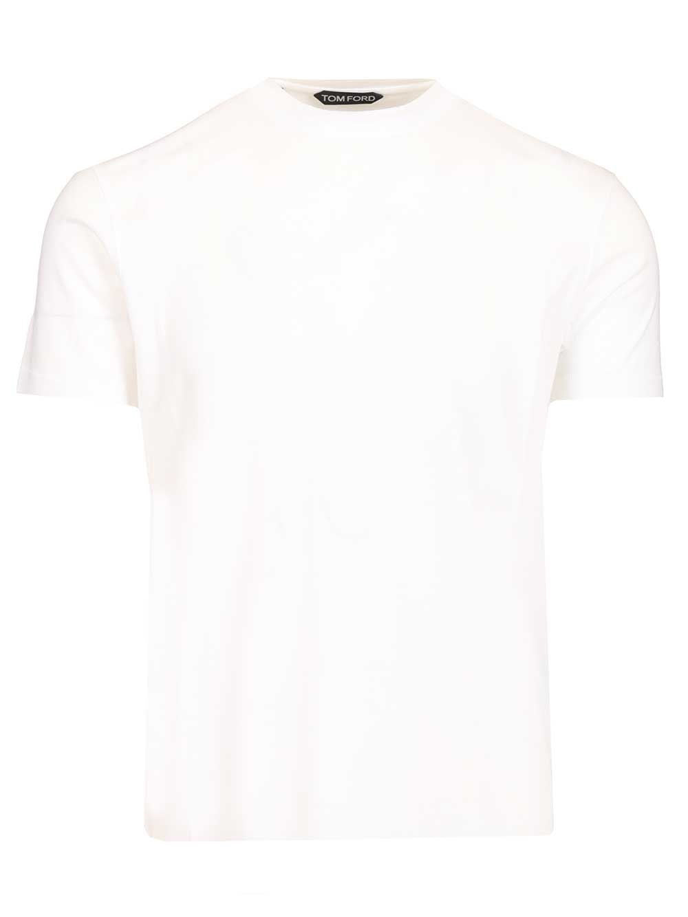 Tom Ford Crew Neck T-Shirt - White