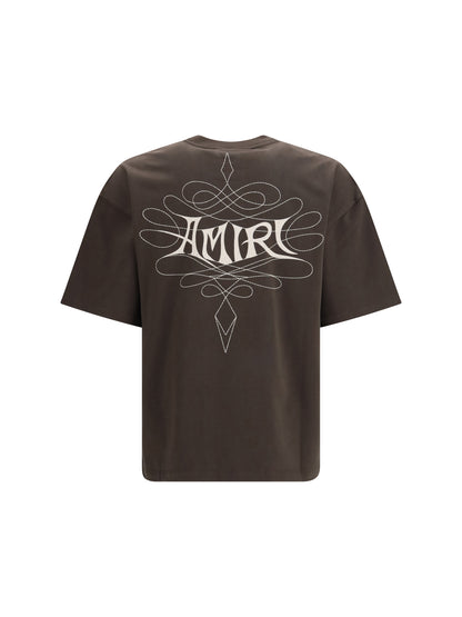 Amiri Lasso OS T-shirt - Husk