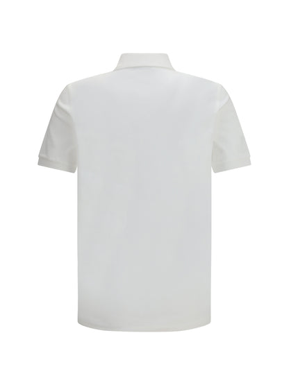 Fred Perry M3636 long sleeve cotton piqué Polo - White