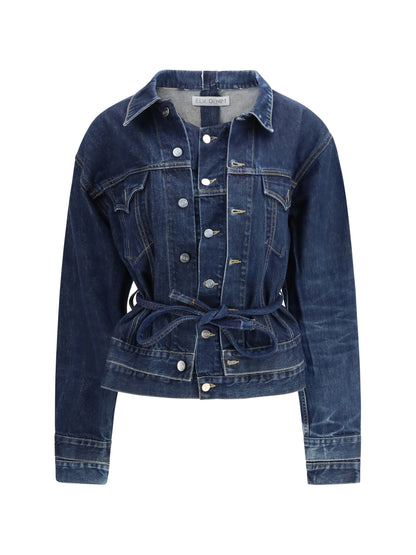 E.L.V. Denim Ridley denim Jacket - Mid Blue