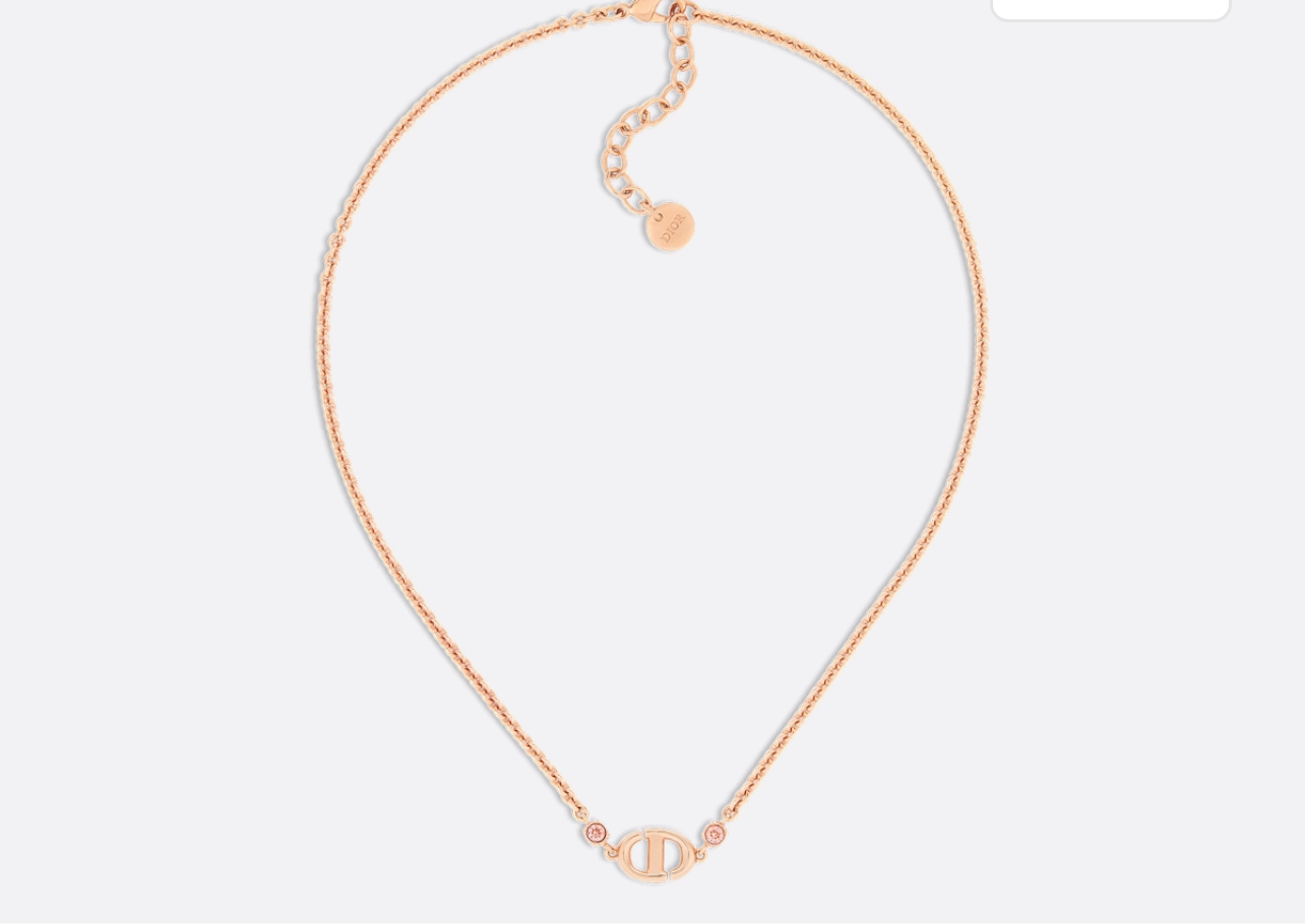Dior Navy Necklace