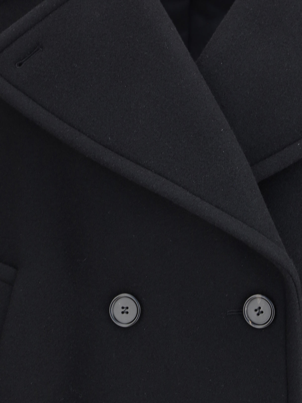 Chloé Oversize short Coat - Black