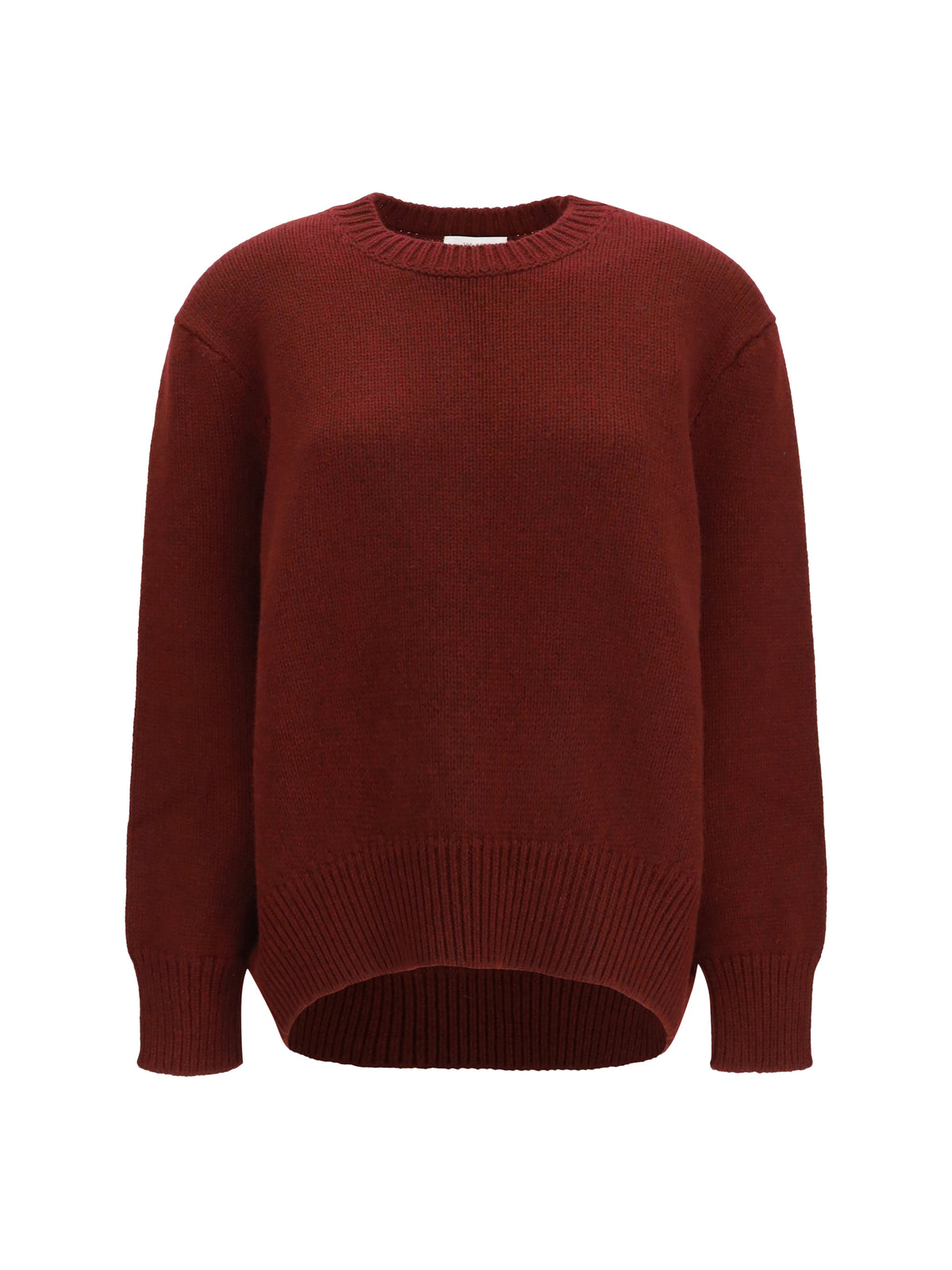 The Row Parth cashmere Sweater - Burgundy Melange