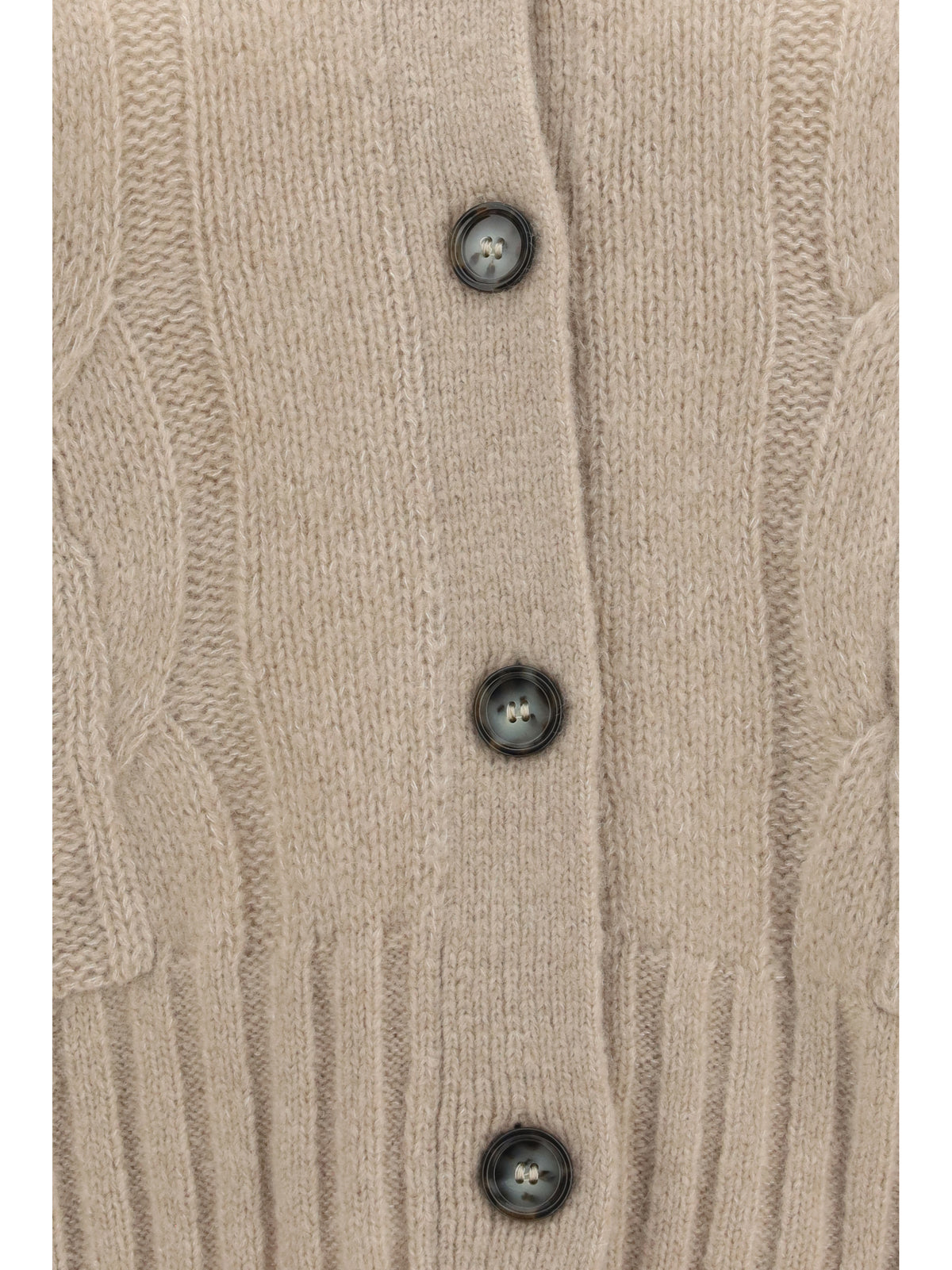 Allude Cashmere and silk Sweater with buttons - 48