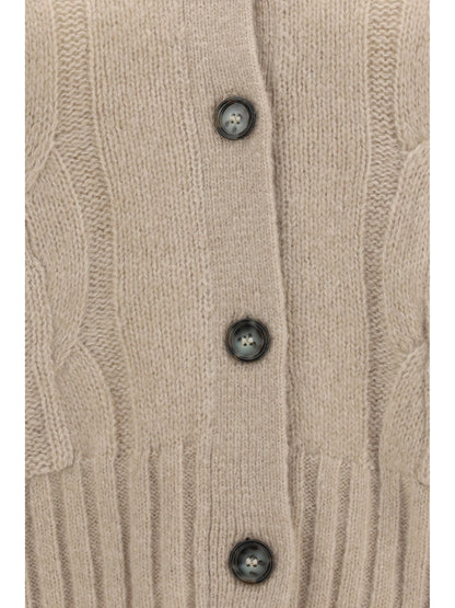 Allude Cashmere and silk Sweater with buttons - 48