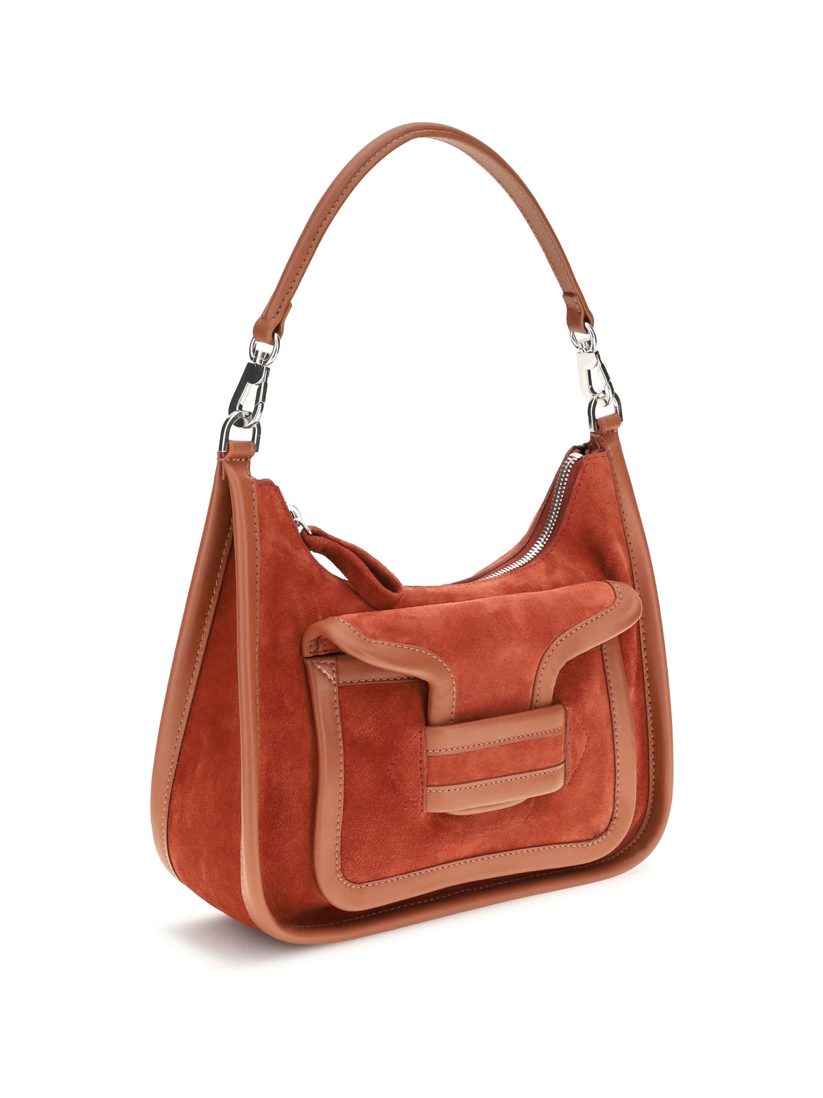Pierre Hardy Alpha Day Miss leather Shoulder Bag - Rust