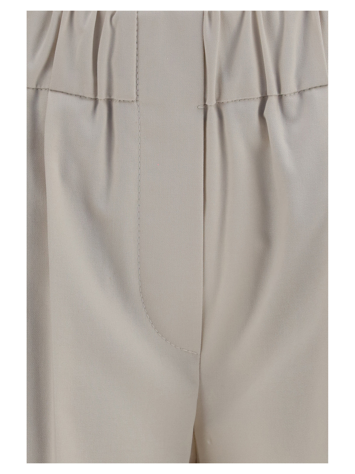 Brunello Cucinelli Cotton Pants - Oat Grain