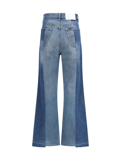 E.L.V. Denim Arcola Jeans - Dark/Mid Blue