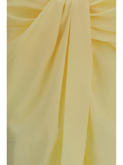 JACQUEMUS Pareo Skirt in stretch muslin