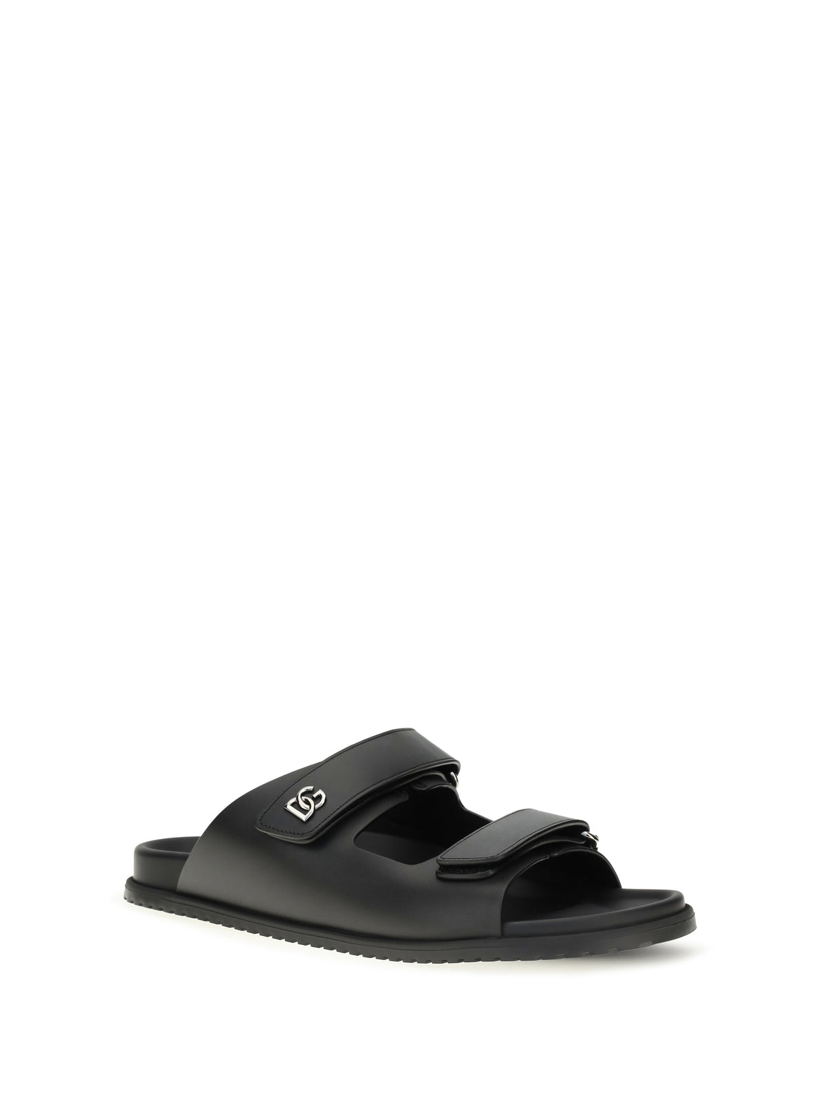Dolce & Gabbana Calfskin leather Sandals - Black