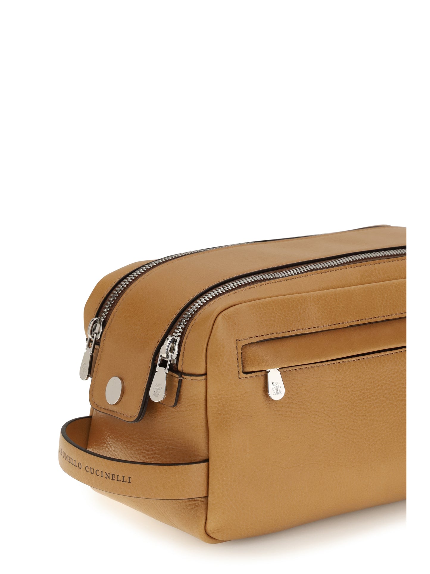 BRUNELLO CUCINELLI Leather Beauty Case