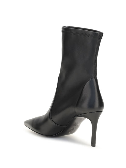 Stuart Weitzman Power Ankle Boots - Black