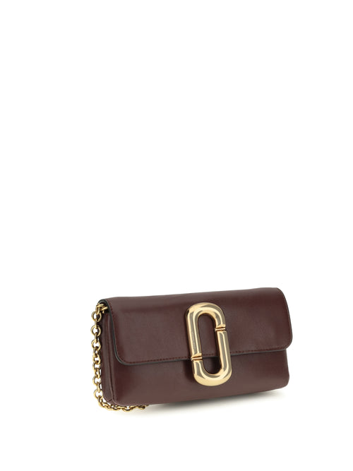 Marc Jacobs Snapshot Chain Wallet - Dark Port
