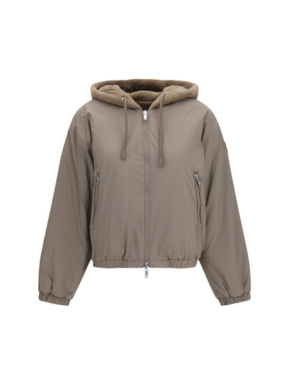 Moose Knuckles Eaton Bunny Reversible Hoodie - Ashen/Ashen