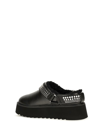Pinko Martina brushed leather ankle Boots - Black