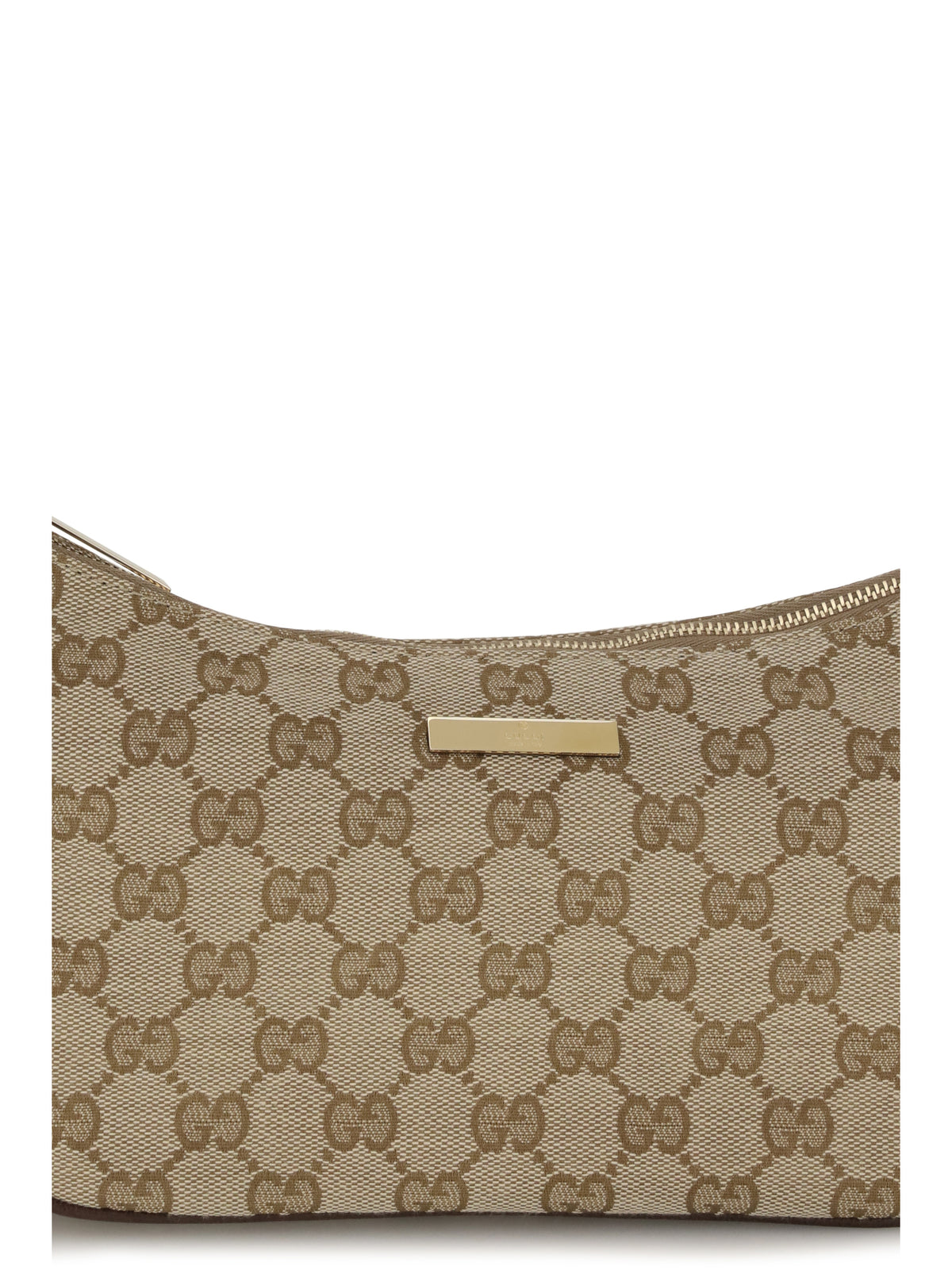 Gucci Small Lady Lunetta Shoulder Bag - Vintag.Sand/Dk Brown