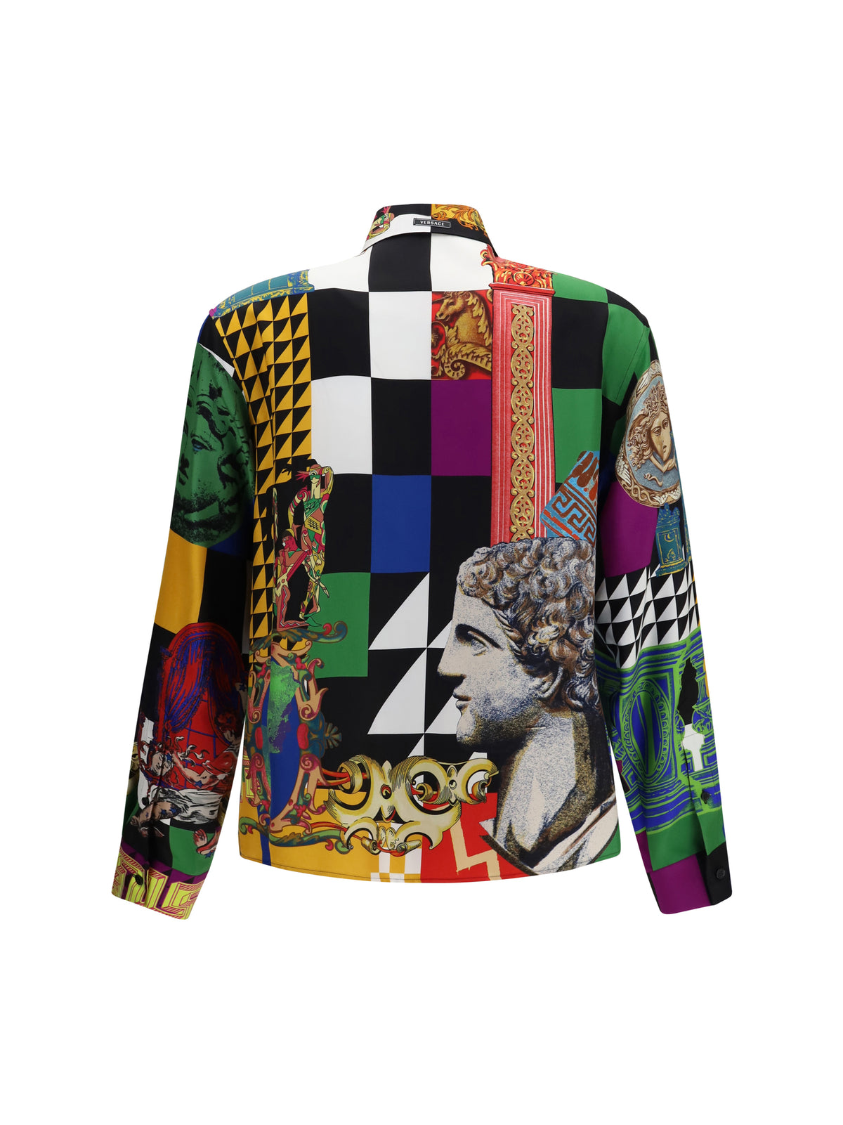 Versace Medusa print silk twill Shirt - Multicolor