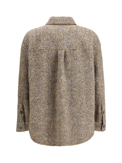 LOEWE Mélange wool blend Overshirt