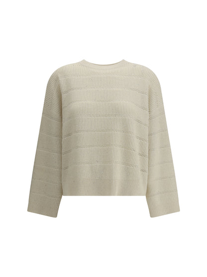 BRUNELLO CUCINELLI Dazzling cashmere and wool Sweater