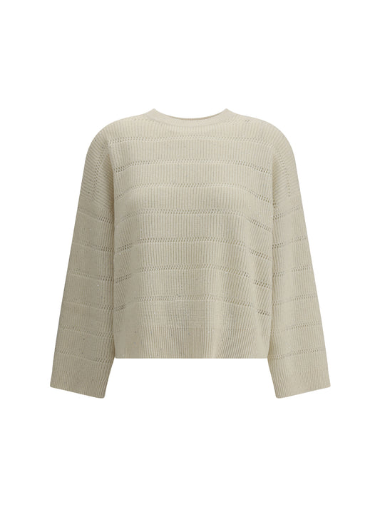 BRUNELLO CUCINELLI Dazzling cashmere and wool Sweater