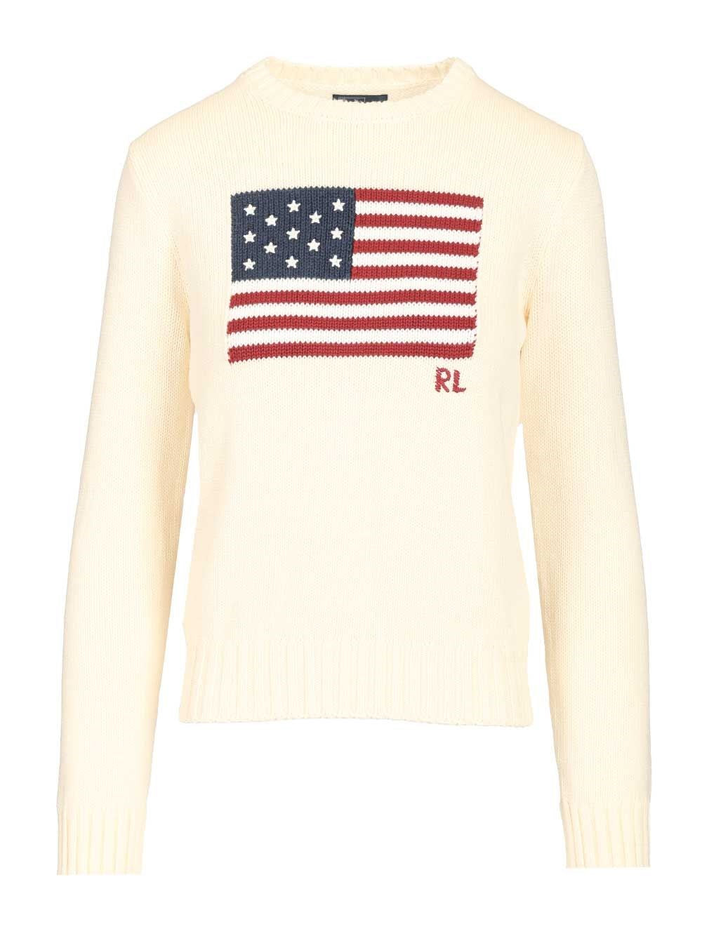 Polo Ralph Lauren Crew Neck Sweater - Beige