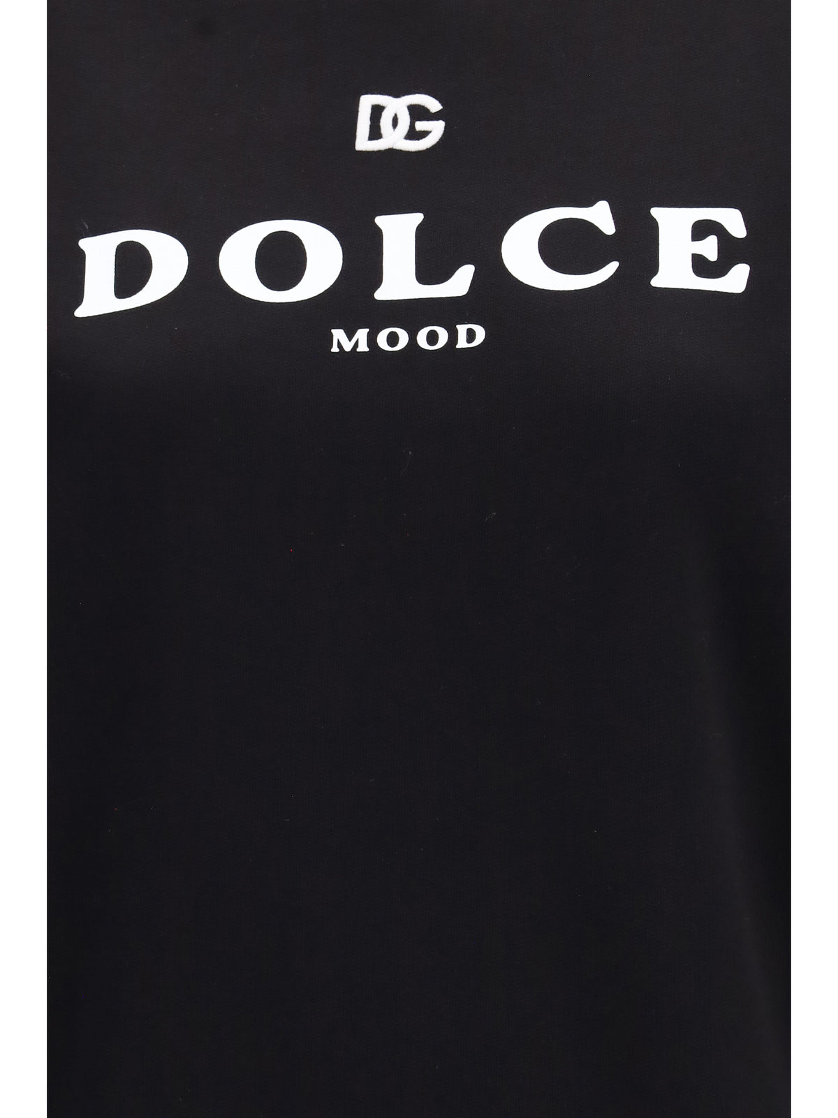 Dolce & Gabbana Cotton logo crewneck Sweatshirt - Black