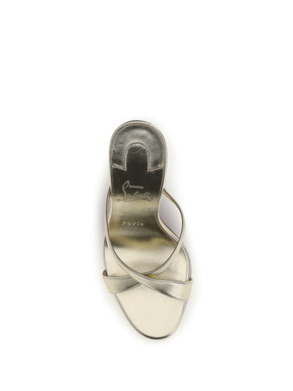 CHRISTIAN LOUBOUTIN Mulazee Cross Mule Sandals