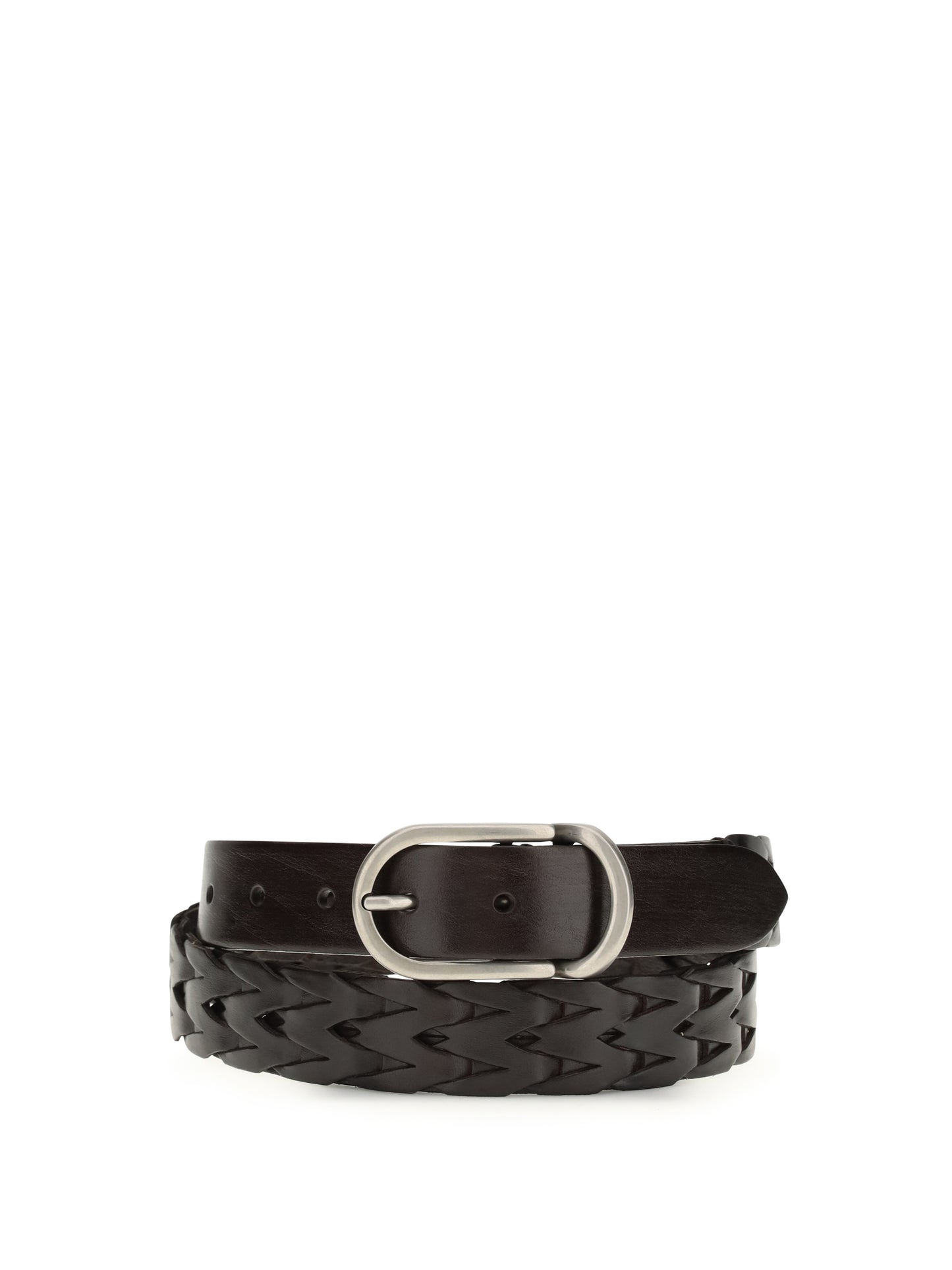 BRUNELLO CUCINELLI Braided leather Belt