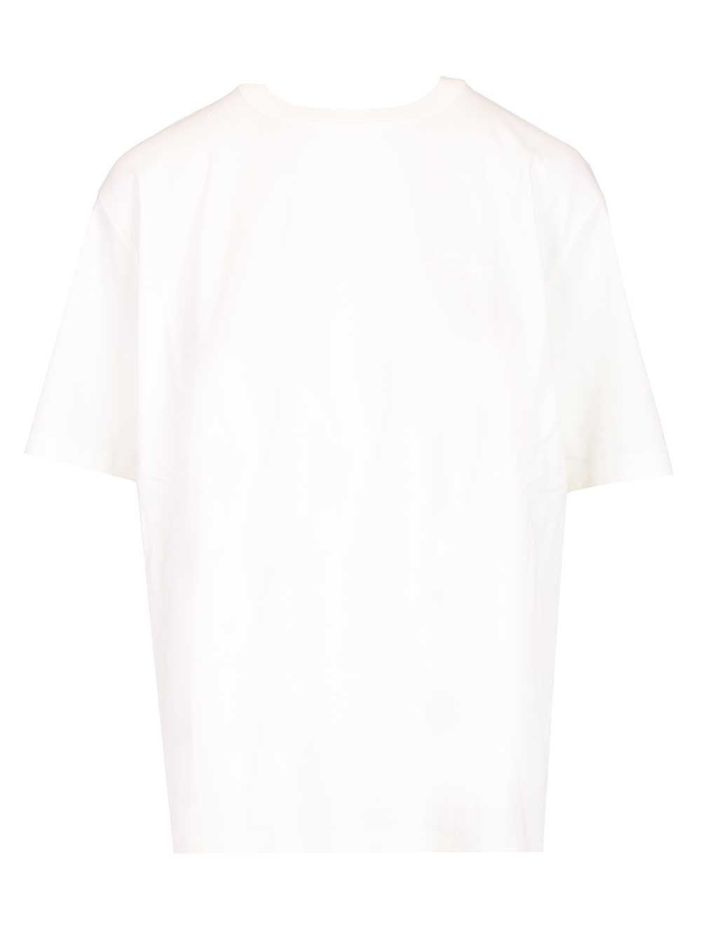 Jacquemus Cotton And Silk T-Shirt - White