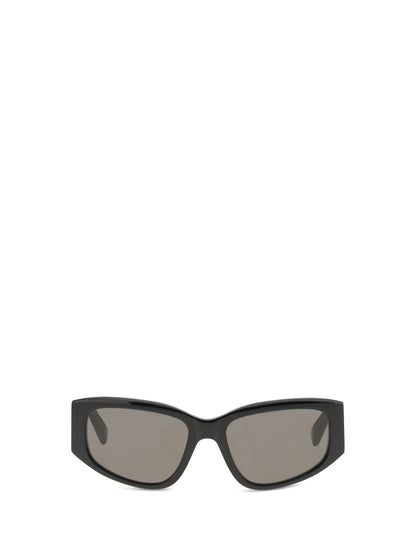 Balenciaga Rectangular Af Sunglasses - Black