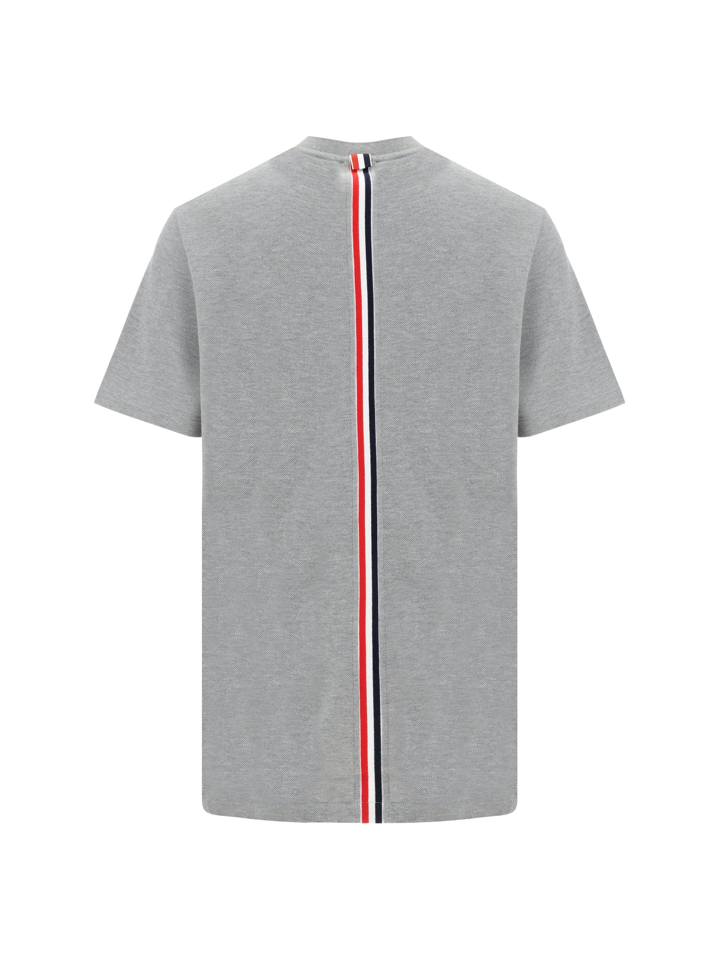 THOM BROWNE Short sleeve cotton T-shirt